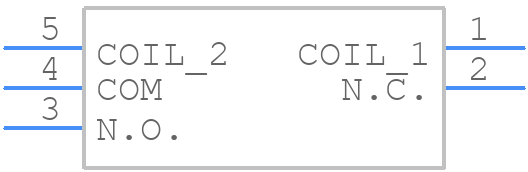 JQ1P-24V-F - Panasonic - PCB symbol