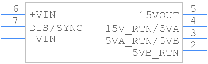 MGJ6D241505DC - Murata Electronics - PCB symbol