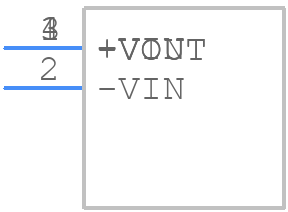 MEV1S2405SC - Murata Electronics - PCB symbol