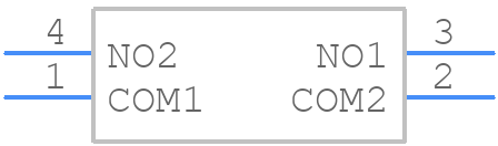 204-211ST - CTS - PCB symbol