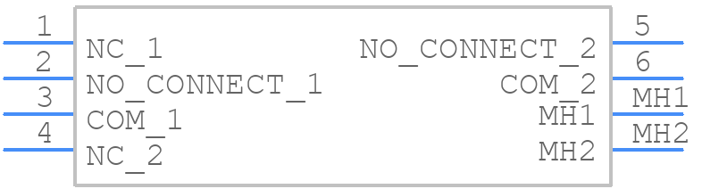 ES22MABE - LITTELFUSE - PCB symbol