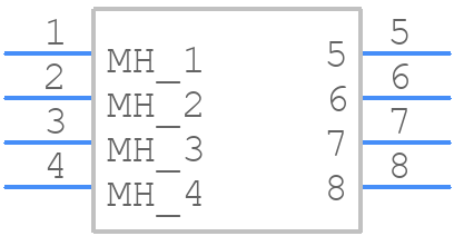 M80-6660442 - Harwin - PCB symbol