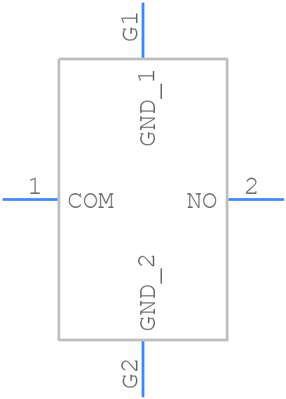 TMG-325R-V-T/R - Diptronics - PCB symbol