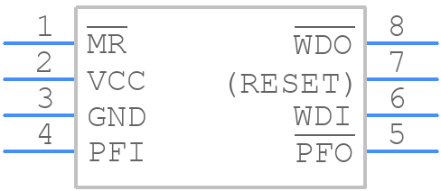 MAX813LMJA - Analog Devices - PCB symbol