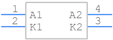 ALMD-EG2E-XZ002 - Avago Technologies - PCB symbol
