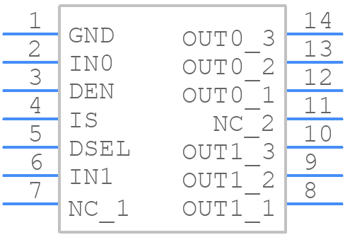 BTS5090-2EKA - Infineon - PCB symbol