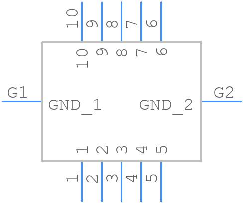 B65844W1010D001 - TDK - PCB symbol