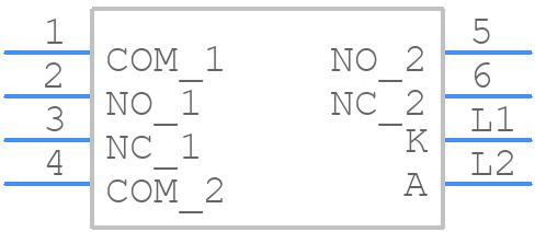 UB26SKW035F-JF - NKK Switches - PCB symbol