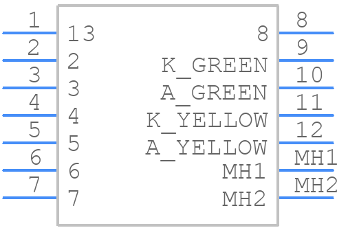 1734577-2 - TE Connectivity - PCB symbol
