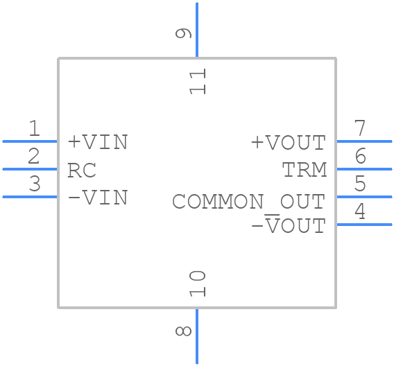 CC3-2412DF-E - TDK Lambda - PCB symbol