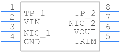 ADR421BR - Analog Devices - PCB symbol