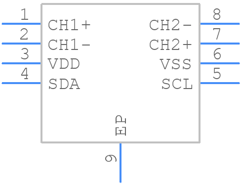 MCP3426A0-E/MC - Microchip - PCB symbol