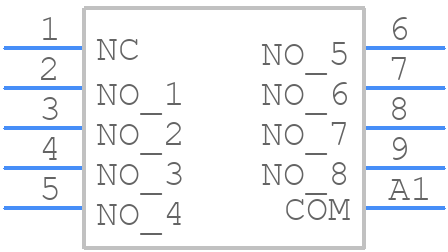 A10905RNCQ - C & K COMPONENTS - PCB symbol