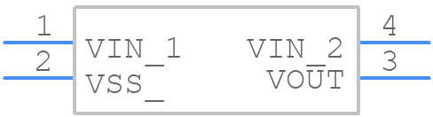XC6126C36ANR-G - Torex - PCB symbol