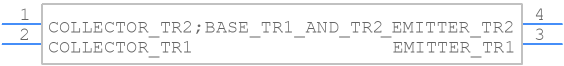 BCV61,235 - Nexperia - PCB symbol