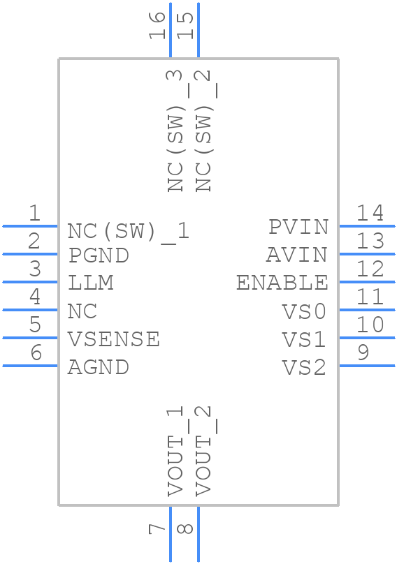 EP5357HUI - Intel - PCB symbol