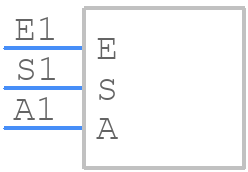 17PCSA104MC19P - TE Connectivity - PCB symbol
