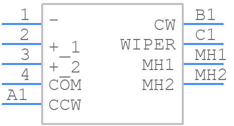 PEL12D-2226F-S3024 - Bourns - PCB symbol