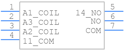 2-1393240-7 - TE Connectivity - PCB symbol