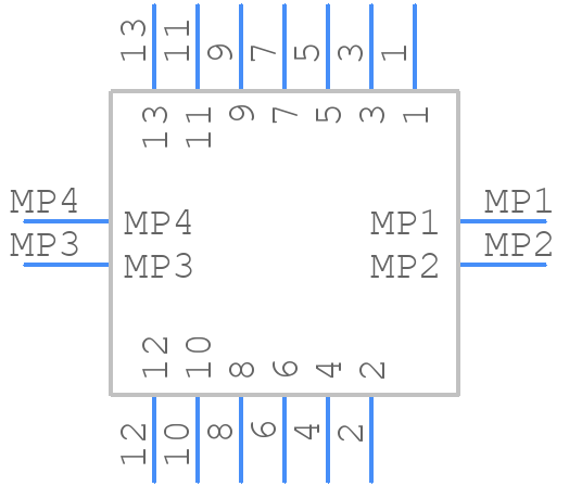 FH12-13S-0.5SVA(54) - Hirose - PCB symbol