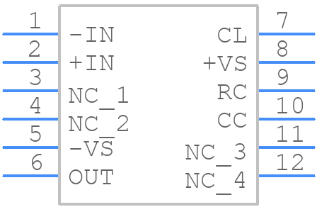 PA89 - Apex Microtechnology - PCB symbol