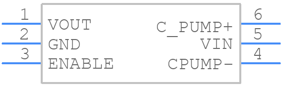 REG71050DDCR - Texas Instruments - PCB symbol