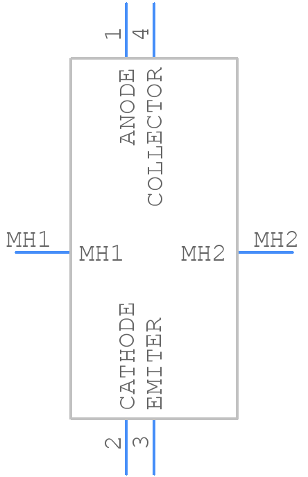OPB852A2 - TT Electronics - PCB symbol