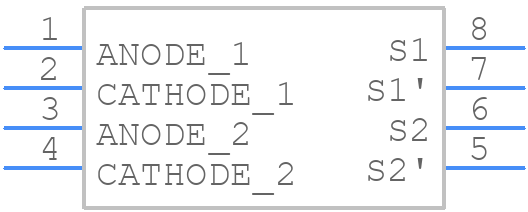 LH1532AAC - Vishay - PCB symbol