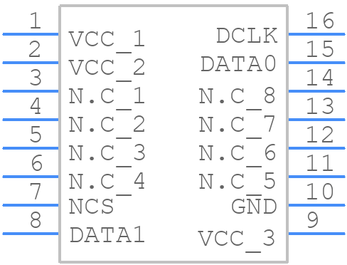 EPCQ128SI16N - Intel - PCB symbol