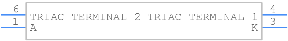TLP265J(T7-TPL,E - Toshiba - PCB symbol