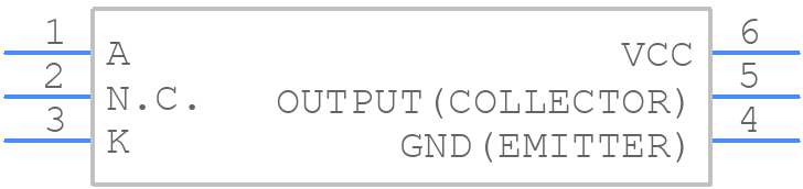 TLP2703 - Toshiba - PCB symbol