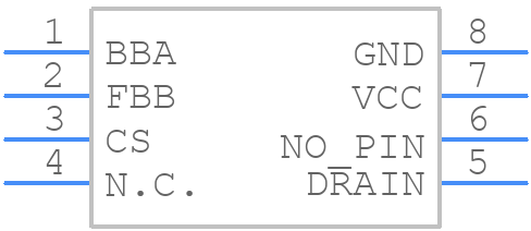 ICE3AR0680JZXKLA1 - Infineon - PCB symbol