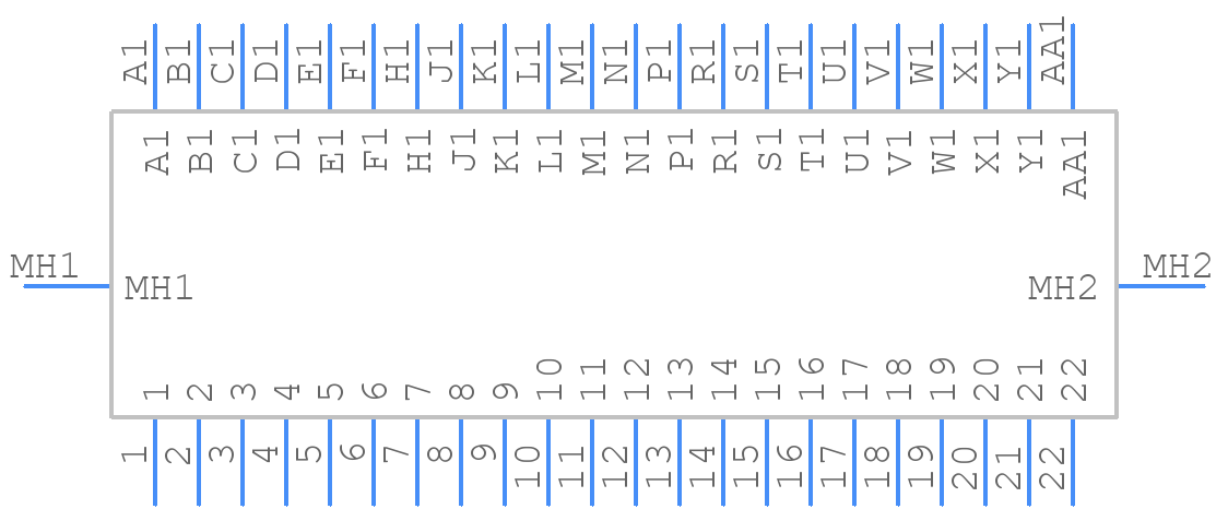 307-044-500-202 - EDAC - PCB symbol