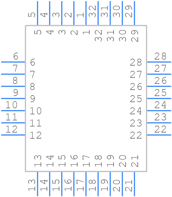IC160Z-0324-2401 - Yamaichi - PCB symbol