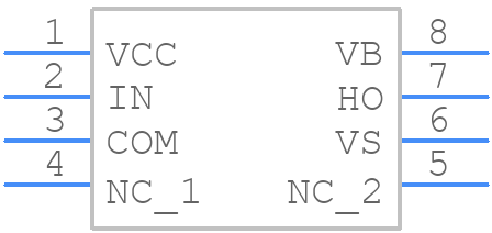 AUIRS2117STR - Infineon - PCB symbol