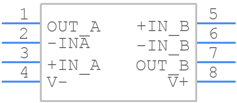 OPA2337EA/3K - Texas Instruments - PCB symbol