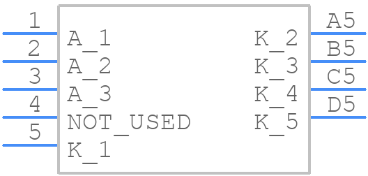 MBR540MFST3G - onsemi - PCB symbol