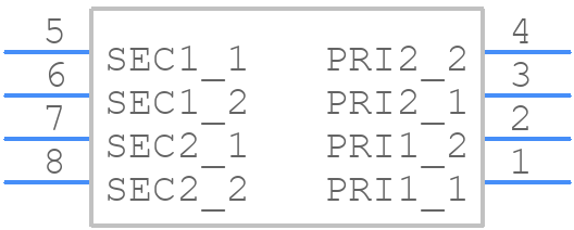 DPC-10-120 - Bel - PCB symbol