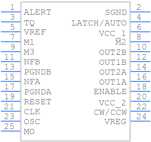 TB6600HG - Toshiba - PCB symbol