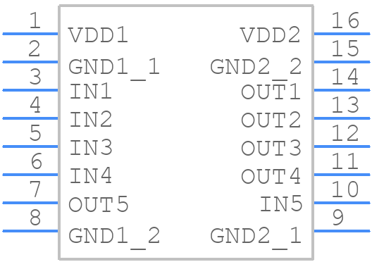 IL261-1E - NVE - PCB symbol