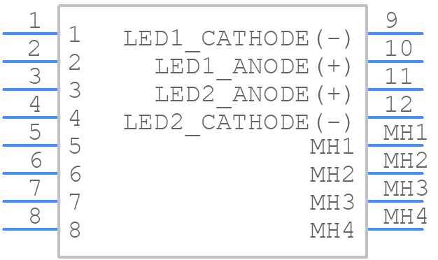 1888250-1 - TE Connectivity - PCB symbol