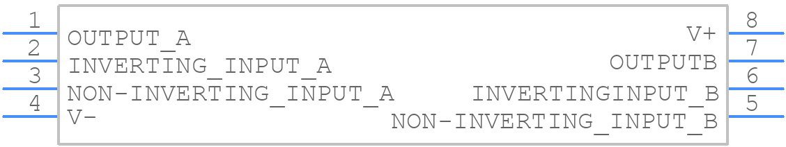 LMC6035IMXQ1 - Texas Instruments - PCB symbol