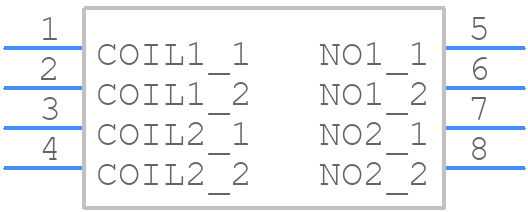 FTR-K2WAK012W - FCL Components - PCB symbol