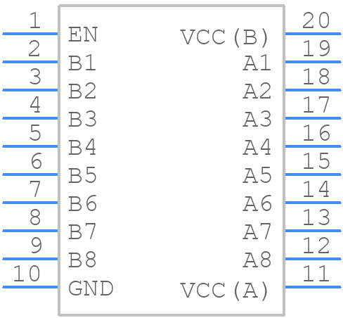PCA9519PW,118 - NXP - PCB symbol
