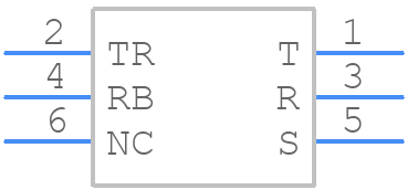 RA49C14B - Switchcraft - PCB symbol