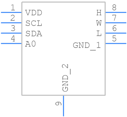 MAX5418PETA+ - Analog Devices - PCB symbol
