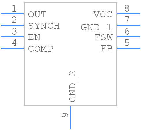 L7981A - STMicroelectronics - PCB symbol