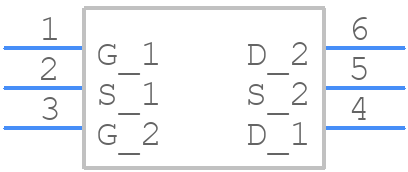 BSL308PEH6327XTSA1 - Infineon - PCB symbol