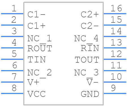 ADM3101EARQZ-REEL - Analog Devices - PCB symbol