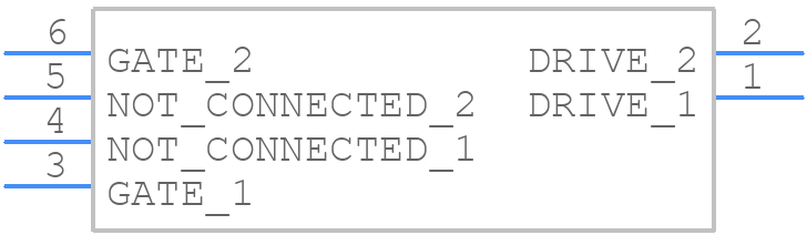 GDE25-1 - Triad Magnetics - PCB symbol